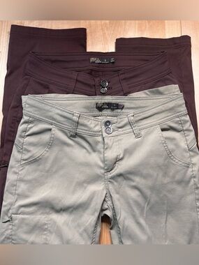 2 pair Prana Women's Hiking Pants